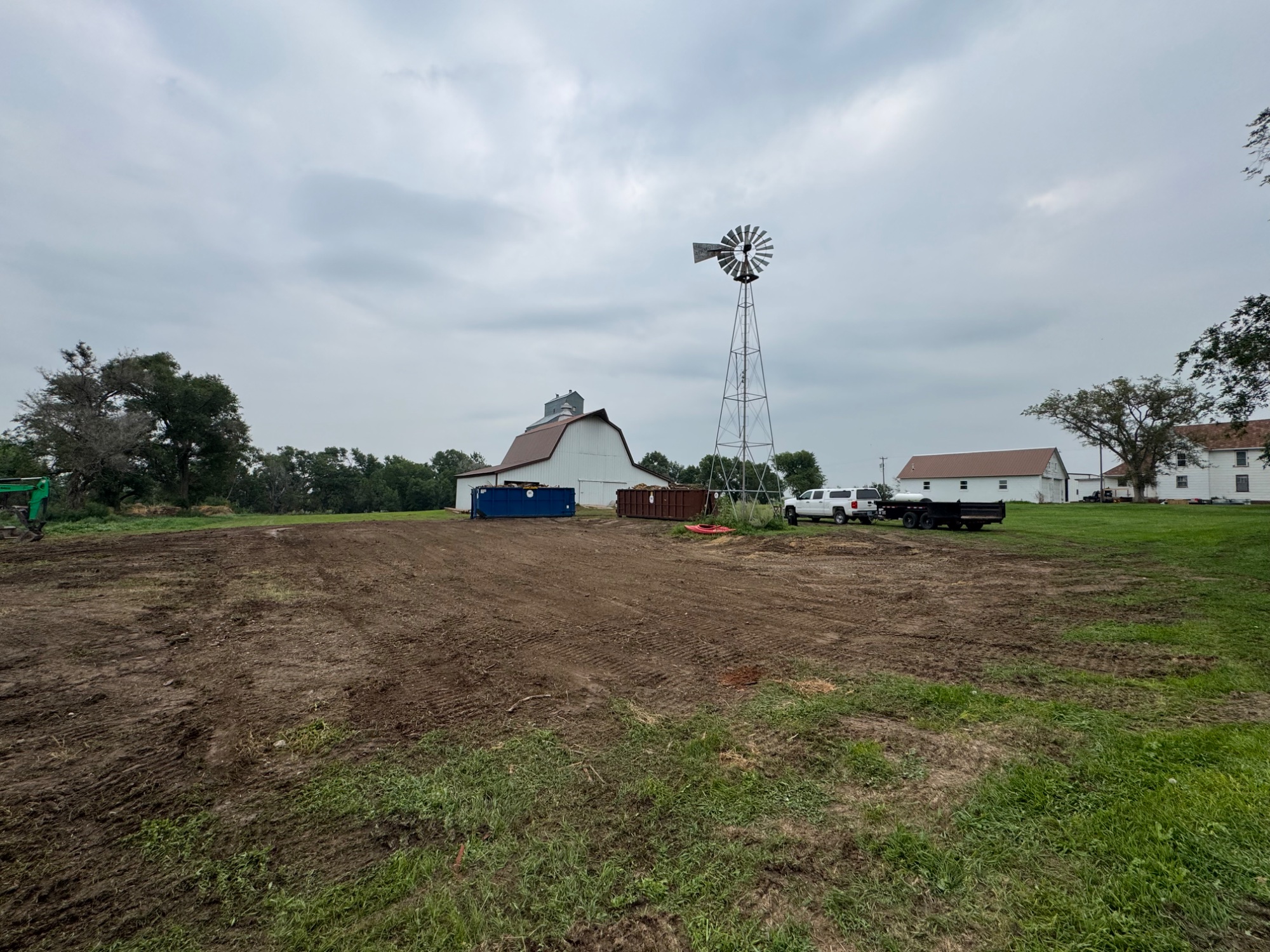 Safe demolition and debris removal services by Dakota Earthworks